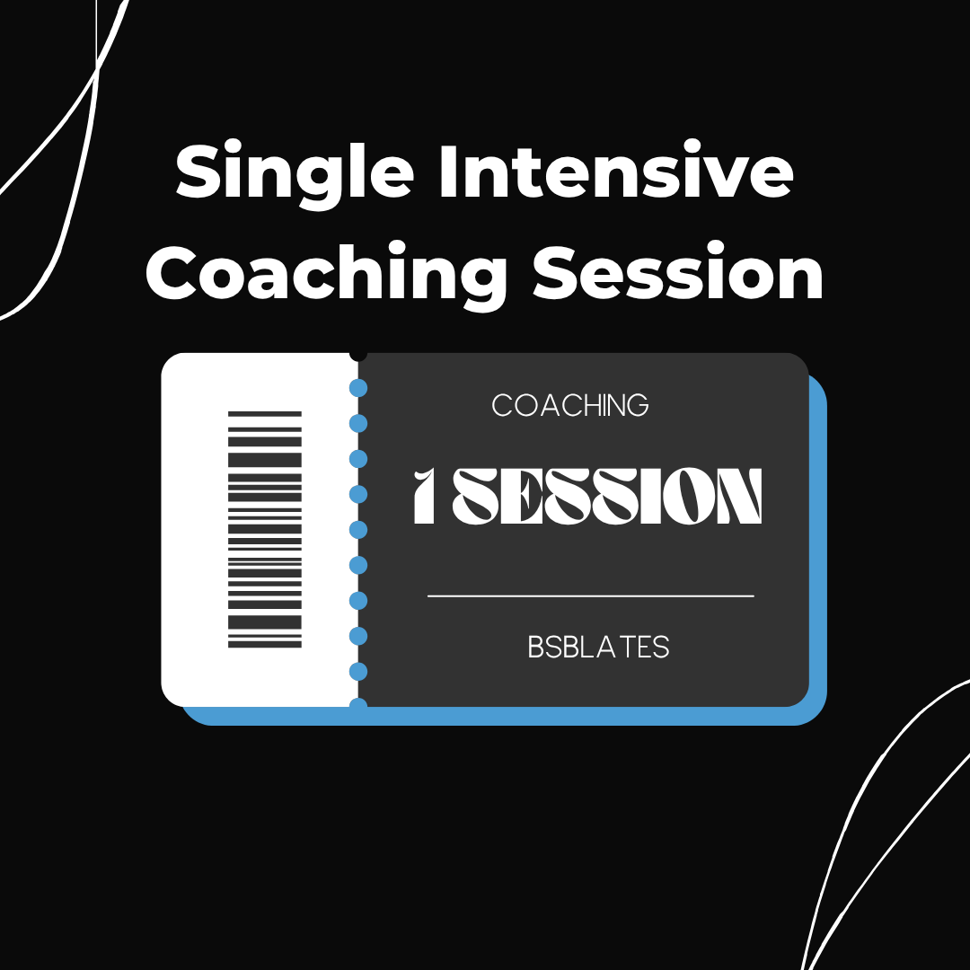 Single 90-min Intensive Coaching Session